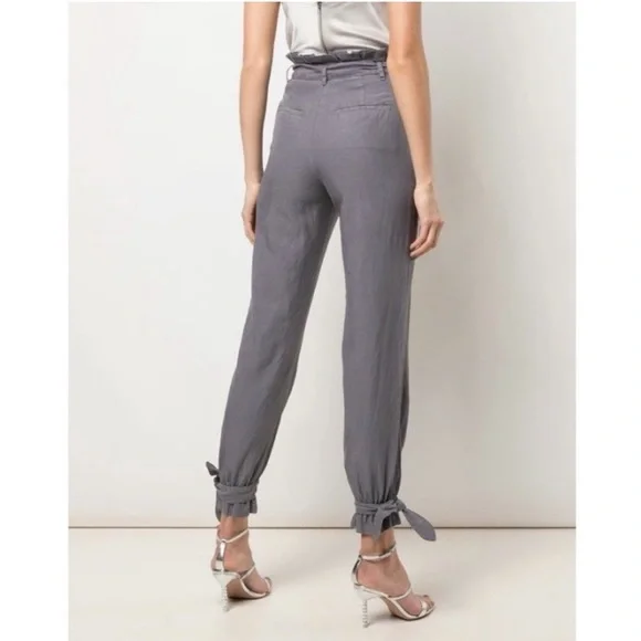 Alice + Olivia Gray High-Waisted Pants - Picture 3 of 16
